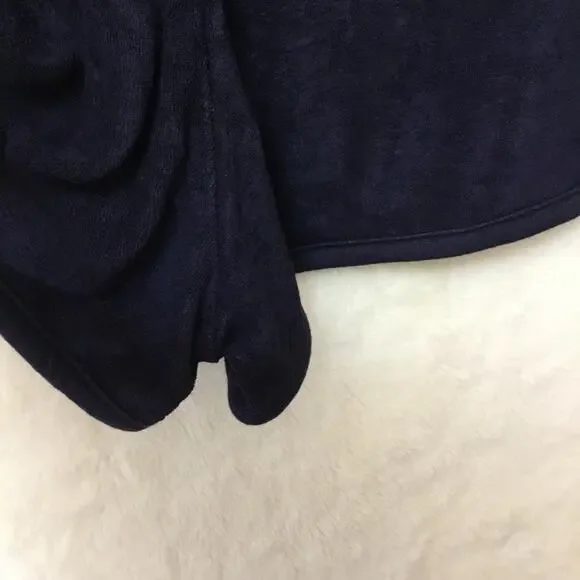 GAP Factory Navy Blue Reverse Terry Pajama Shorts - Picture 10 of 12